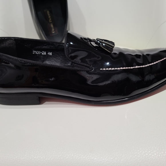 Cesare Paciotti  mens patent leather shoes size 44 - Picture 12 of 13